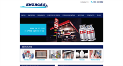 Desktop Screenshot of enzagas.com